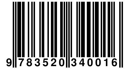 9 783520 340016