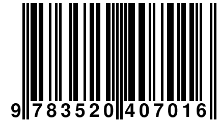 9 783520 407016