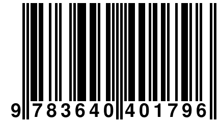 9 783640 401796