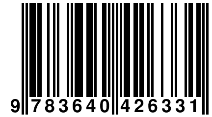 9 783640 426331