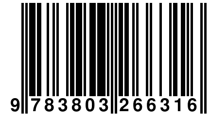 9 783803 266316