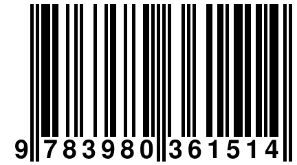 9 783980 361514