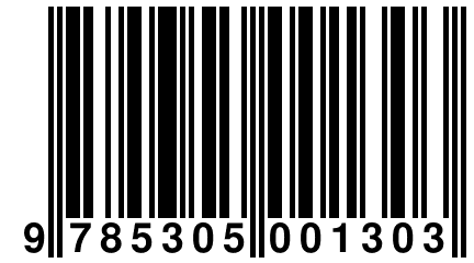 9 785305 001303
