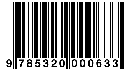 9 785320 000633