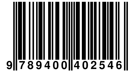 9 789400 402546
