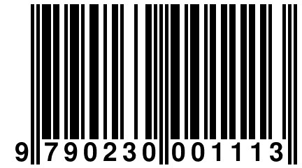 9 790230 001113