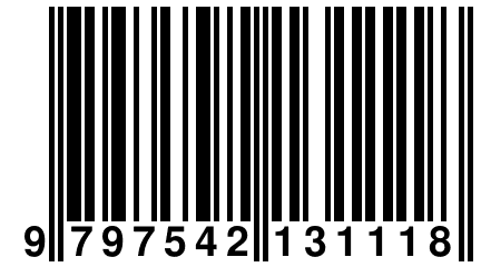 9 797542 131118